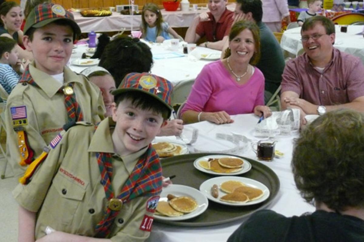 Boy Scouts Pankcake Breakfast