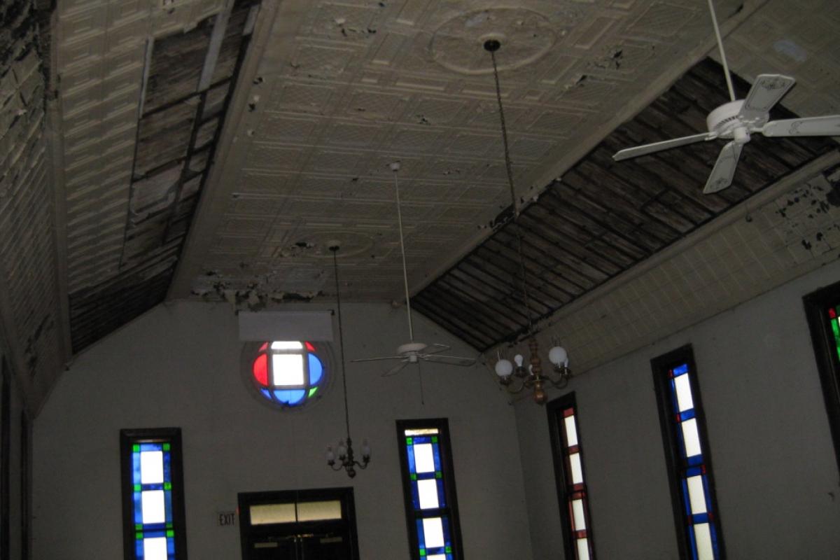 Inside Historic Fisk Chapel