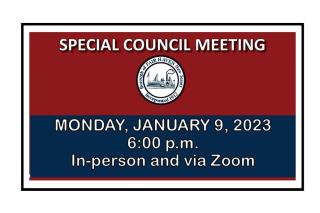 Special Council Meeting
