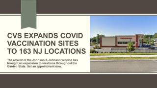 CVS Expands COVID Vaccination Sites To 163 NJ Locations