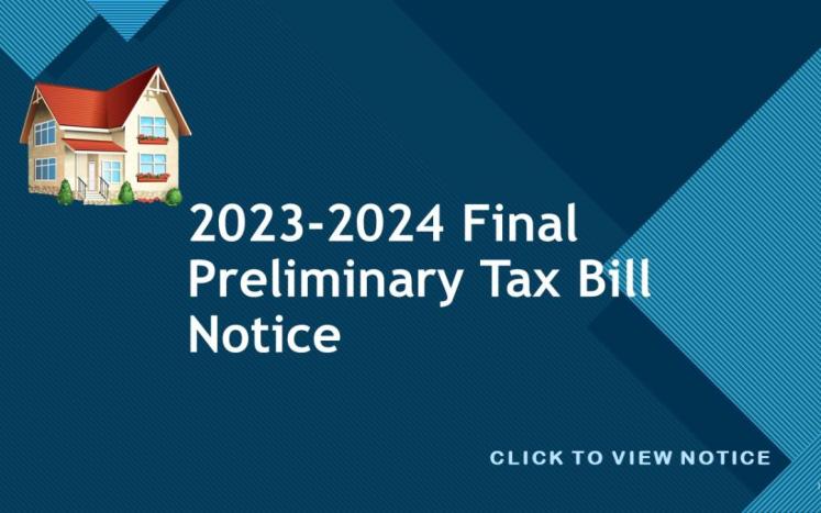 Final 2023/2024 Preliminary tax bills 
