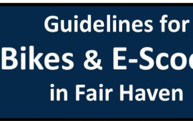 E-BIKES & E-SCOOTER GUIDELINES
