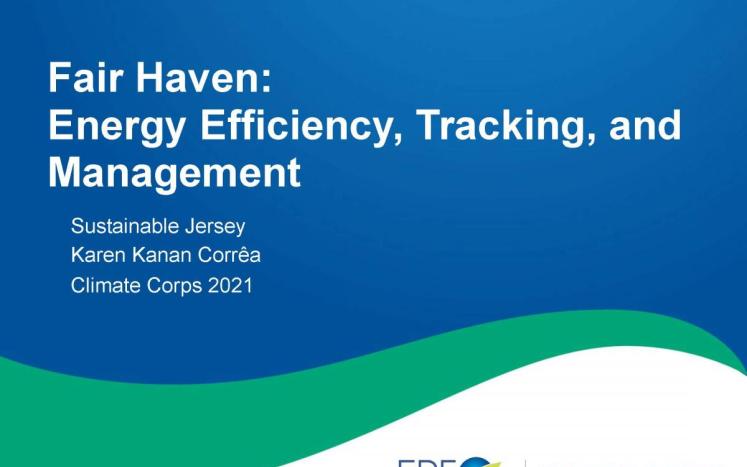 FAIR HAVEN ENERGY EFFICIENCY, TRACKING, and MANAGEMENT