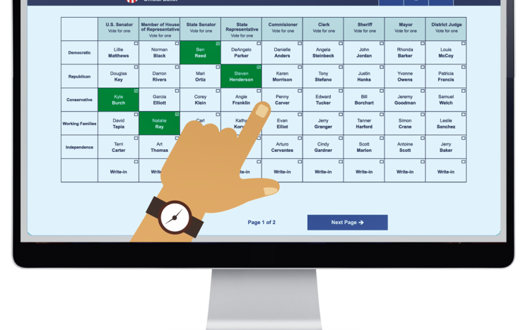 NEW VOTING TECHNOLOGY IN MONMOUTH COUNTY - TUTORIAL
