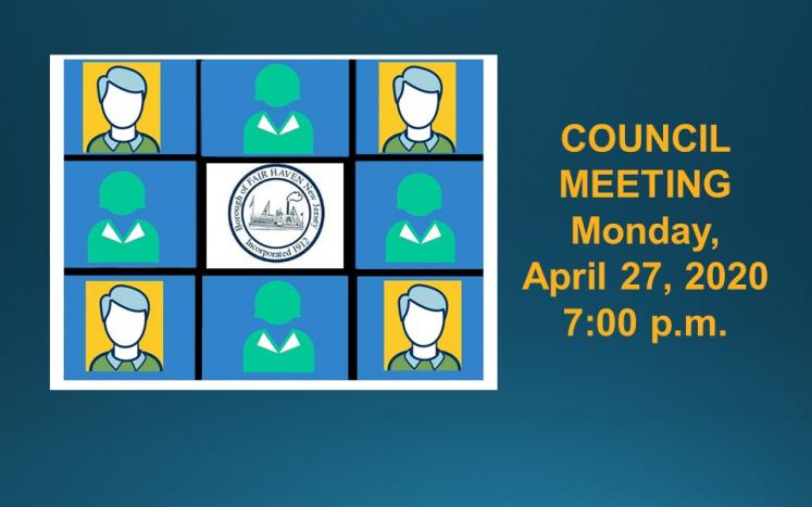 Borough Council Meeting - April 27, 2020